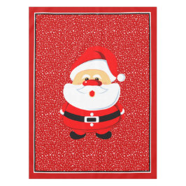 かわいいサンタクロースお洒落クリスマス テーブルクロス