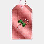 かわいいサンタクロースとクリスマスおめでとう ギフトタグ (裏面)