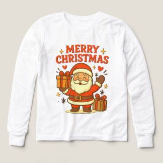 かわいいサンタクロースのクリスマスアート - メリークリスマス