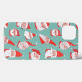 かわいいサンタクロースのクリスマスホリデーパターン Case-Mate iPhoneケース (裏面 (横))
