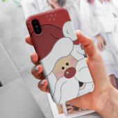 かわいいサンタクロースの携帯ケース Case-Mate iPhoneケース