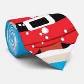 かわいいサンタクロースカスタムクリスマスネクタイ ネクタイ (ロール)