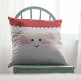 かわいいサンタクロース幾何学クリスマス クッション