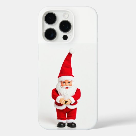「かわいいサンタクロース携帯ケース – フェスティバルホリデーPr Case-Mate iPhoneケース (裏面)