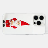 「かわいいサンタクロース携帯ケース – フェスティバルホリデーPr Case-Mate iPhoneケース (裏面 (横))