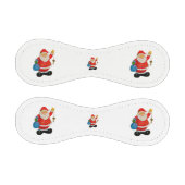 かわいいサンタクロース父クリスマスクリスクリングル 野球ボール (パネル)