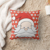 かわいいサンタクロース クッション (ブランケット)