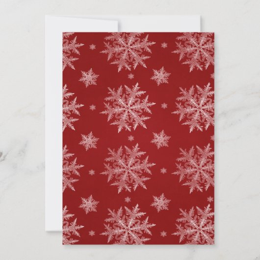 かわいいサンタクロース、グラス、企業のクリスマスパーティー 招待状 (裏面)