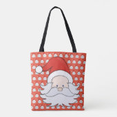 かわいいサンタクロース トートバッグ (裏面)