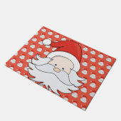 かわいいサンタクロース ドアマット (アングル)