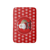 かわいいサンタクロース バスマット (正面縦)