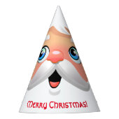 かわいいサンタクロース パーティーハット (正面)