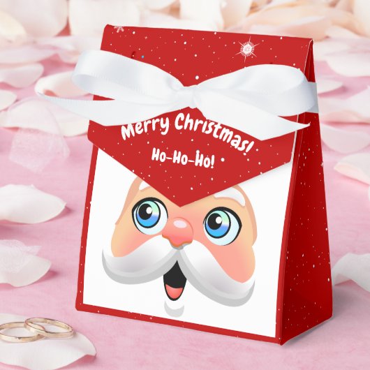 かわいいサンタクロース フェイバーボックス (ウェディング)