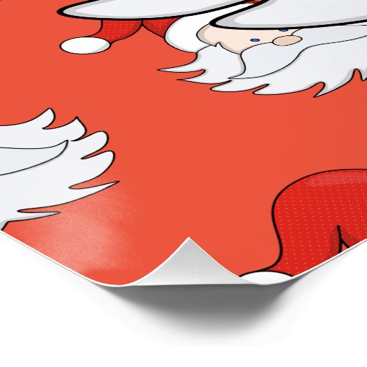 かわいいサンタクロース ポスター (コーナー)