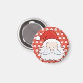かわいいサンタクロース マグネット (正面/裏面)