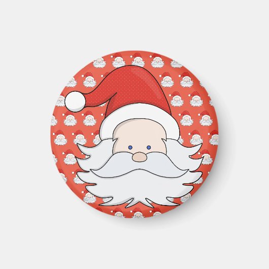 かわいいサンタクロース マグネット (正面)