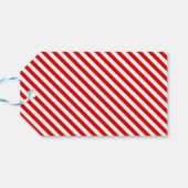 かわいいサンタハットパピークリスマス ギフトタグ (裏面横)