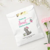 かわいいサンタハット犬はここがおすすめ フェイバーバッグ (封をした状態)