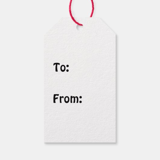 かわいいサンタハリネズミ ギフトタグ (裏面)