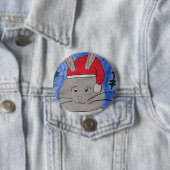 かわいいサンタバニー 缶バッジ (インサイチュ)