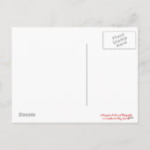 かわいいサンタベビーチップムンクスインスリー葉書 シーズンポストカード (裏面)