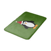 かわいいサンタペンギン バスマット (アングル)