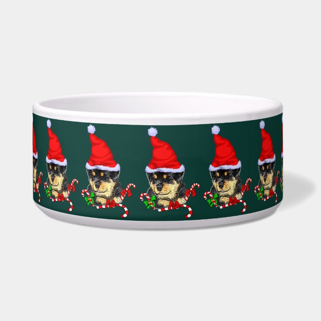 かわいいサンタロットワイラークリスマス ボウル (正面)