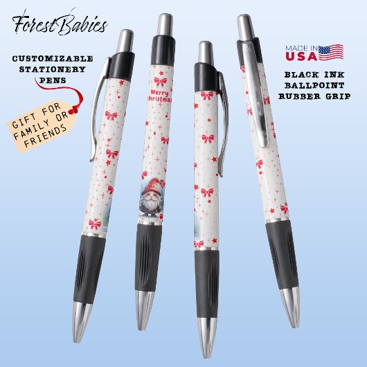 かわいいサンタ格言クリスマスホリデーレッツスノーギフト🎁 ボールペン