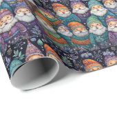 かわいいサンタ格言 ラッピングペーパー (ロールコーナー)