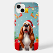 かわいいサンタ犬 Case-Mate iPhoneケース (裏面)