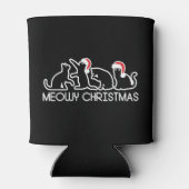 かわいいサンタ猫たちクリスマスシーズン 缶クーラー (裏面)