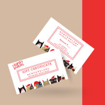 かわいいサンタ猫マンガクリスマス贈答証