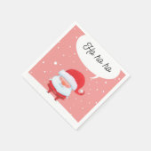 かわいいサンタ紙ナプキンズバイドリームライキルドストア スタンダードカクテルナプキン (角)