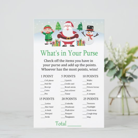 かわいいサンタ財布のゲームの中に何がある (スタンド正面)