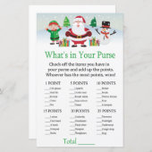 かわいいサンタ財布のゲームの中に何がある (正面/裏面)