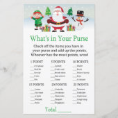 かわいいサンタ財布のゲームの中に何がある (正面)