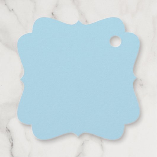 かわいいサンタ&フレンズのクリスマスギフトタグ フェイバータグ (裏面)