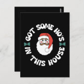 かわいいサンタ ポストカード (正面/裏面)