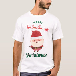 かわいいサンタ Tシャツ