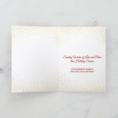 かわいいサンタinそりクリスマスカード シーズンカード (内部)