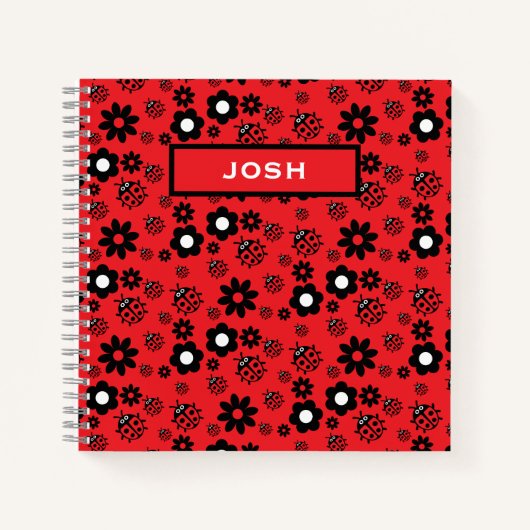 かわいいサンバル Patterned ノートブック (正面)