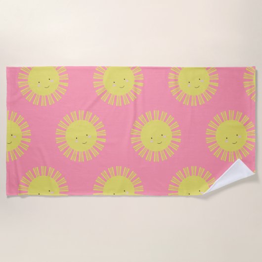 かわいいサンビーチタオル ビーチタオル (正面)