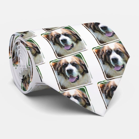 かわいいサンベルナール峠 ネクタイ (ロール)