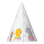 かわいいサーカスのパーティーの帽子 パーティーハット (裏面)