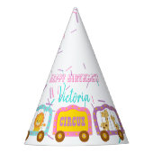 かわいいサーカスのパーティーの帽子 パーティーハット (正面)