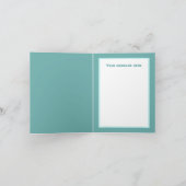 かわいいサーフィンクマ追加文字 カード (内部)