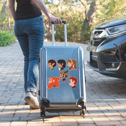 かわいいサ！キャスト シール (スーツケースインサイチュ)