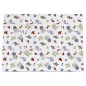 かわいいザシーベビーシャワーニュートラル ラージペーパーバッグ (正面)