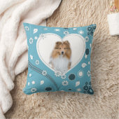 かわいいシェットランド・ シープドッグシェットランドシェプドッグ枕 クッション (ブランケット)