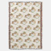 かわいいシェットランド・ シープドッグ犬 スローブランケット (正面縦)